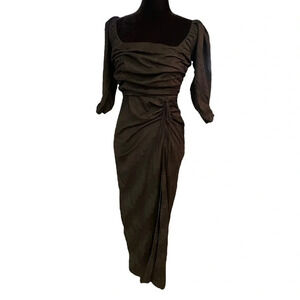 Free People Black Midi Maxi dress size xs